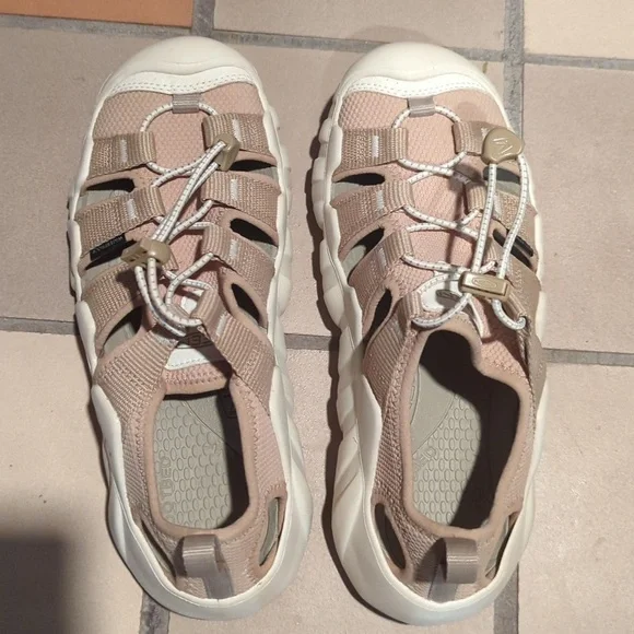 Keen Hyperport H2 Women's Sandals In Birch/Plaza Taupe Size 8 - Picture 11 of 11